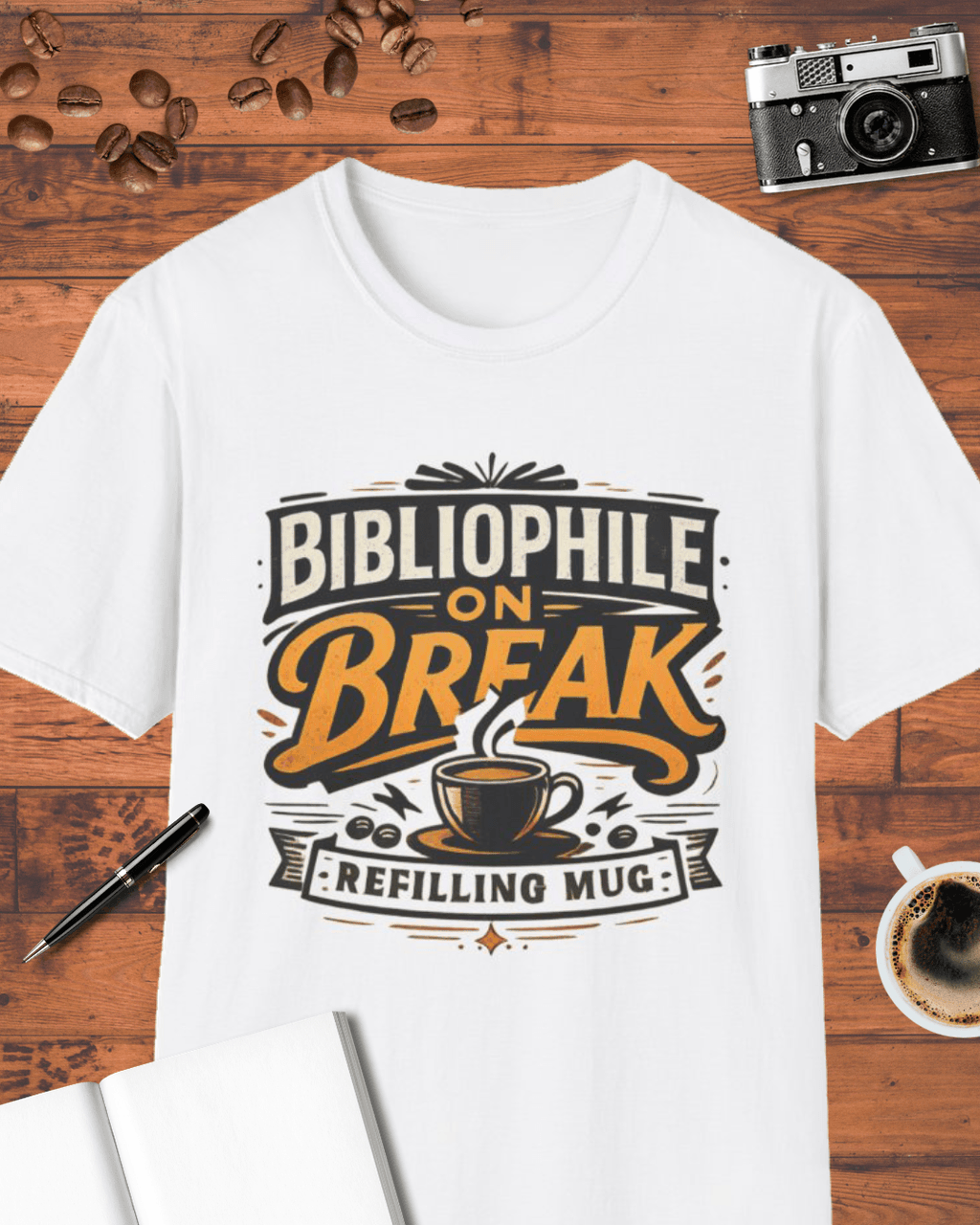 Bibliophile on Break T-Shirt