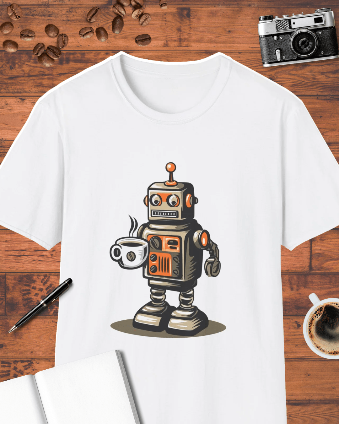 Coffee Robot T-Shirt