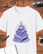 Coffee & Books Stack T-Shirt