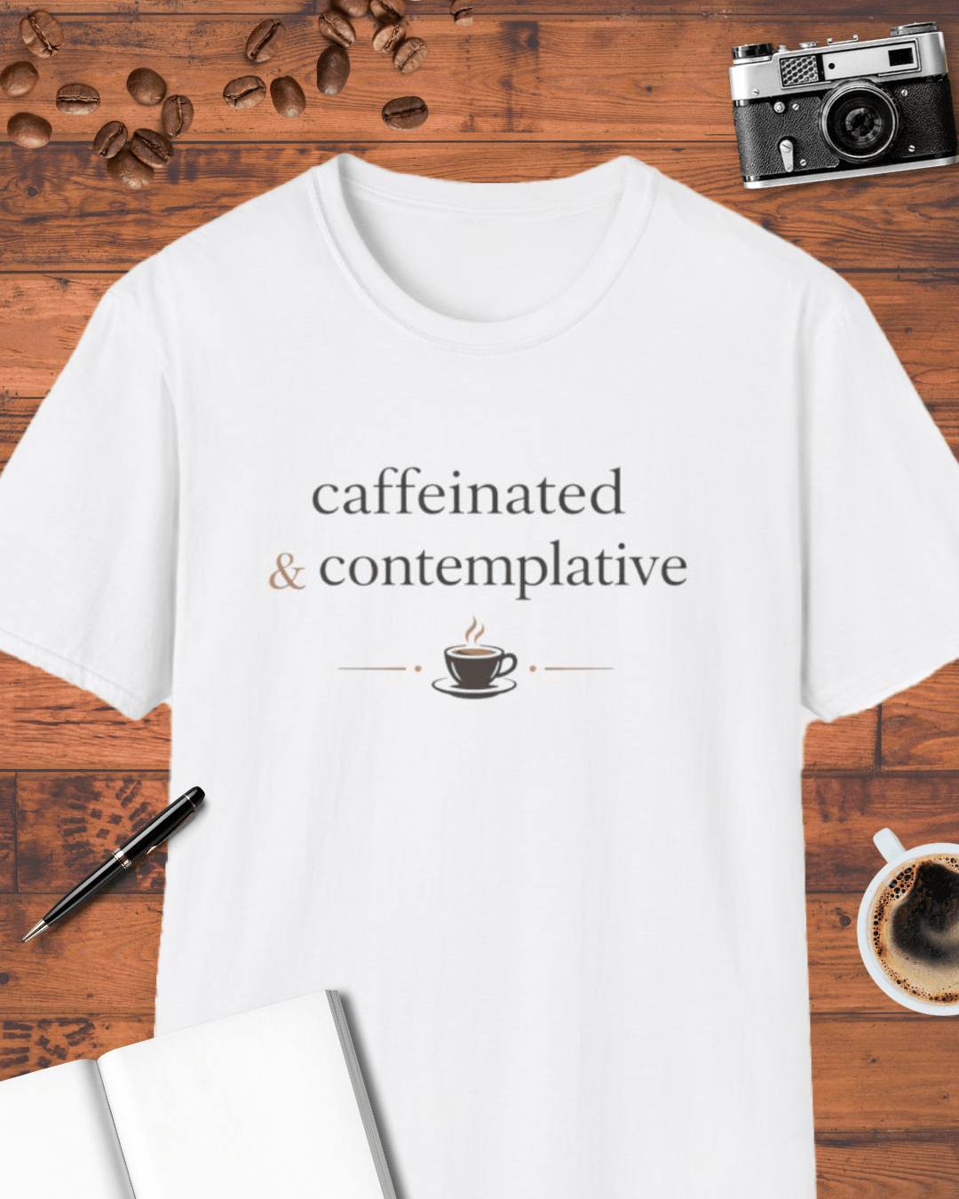 Caffeinated and Contemplative T-Shirt