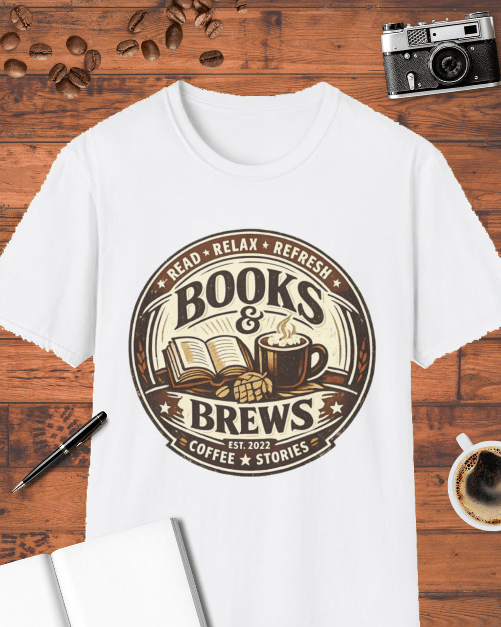 Books and Brews T-Shirt