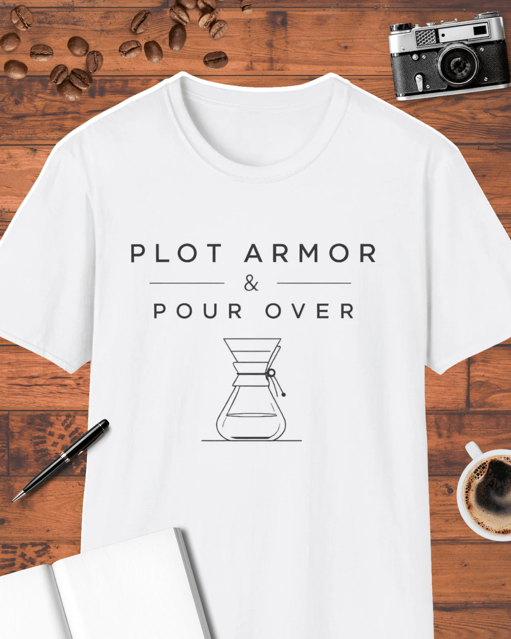 Plot Armor & Pour Over T-Shirt