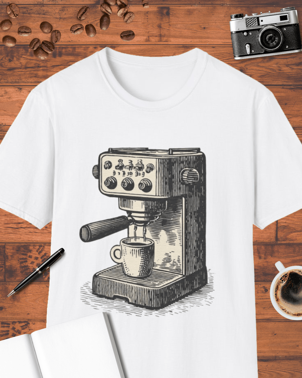 Vintage Espresso Machine T-Shirt