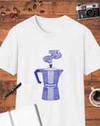 Vintage Moka Pot Coffee T-Shirt