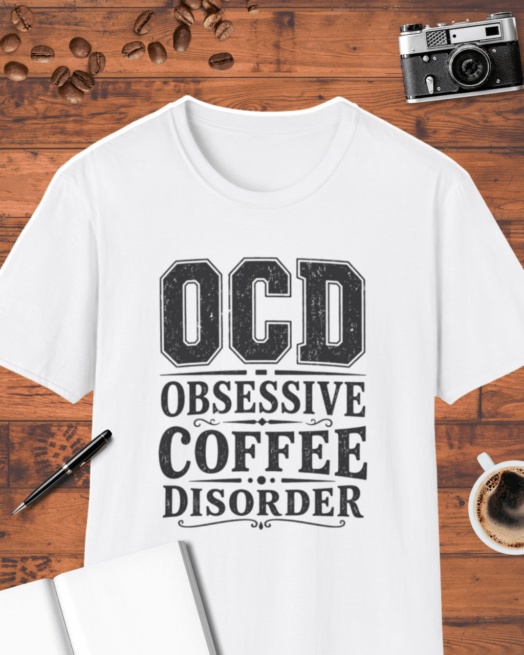 OCD Obsessive Coffee Disorder T-Shirt