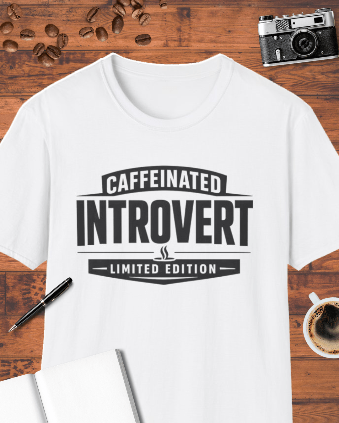 Caffeinated Introvert T-Shirt