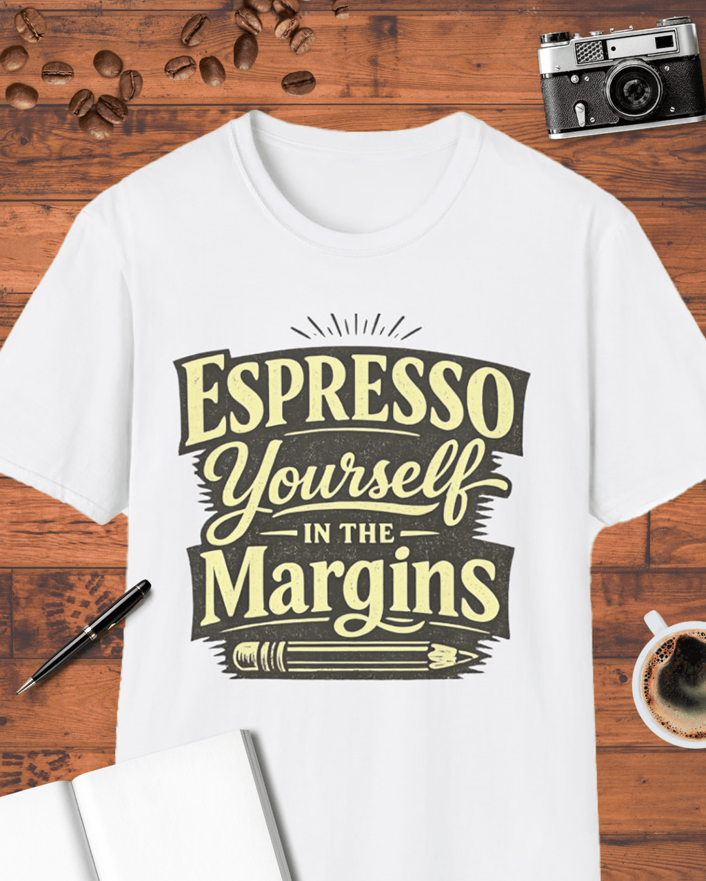 Espresso Yourself in the Margins T-Shirt