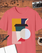 Abstract Coffee Cup Art T-Shirt