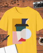 Abstract Coffee Cup Art T-Shirt