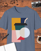 Abstract Coffee Cup Art T-Shirt