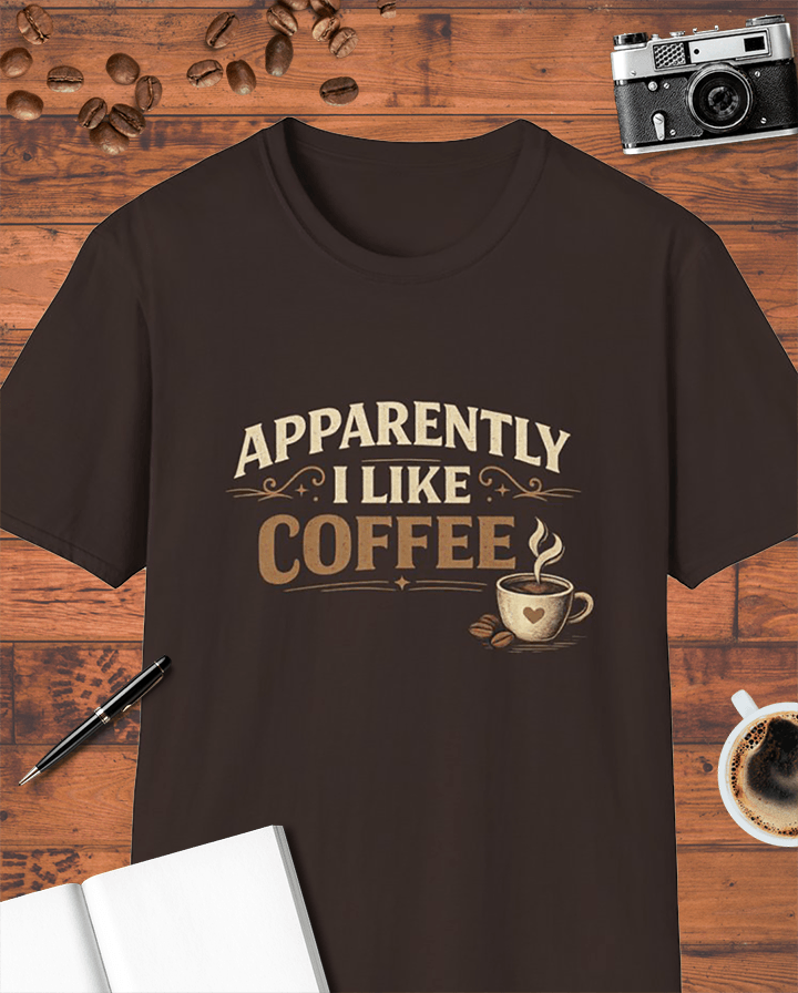 Apparently I Like Coffee T-Shirt