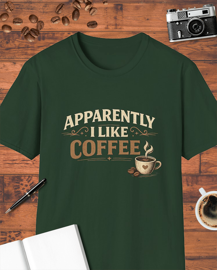 Apparently I Like Coffee T-Shirt