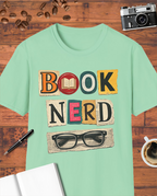 Book Nerd Glasses T-Shirt