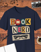 Book Nerd Glasses T-Shirt