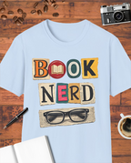Book Nerd Glasses T-Shirt
