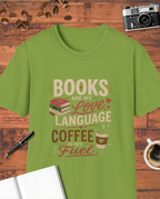 Books Are My Love Language T-Shirt