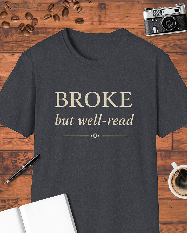 Broke But Well-Read T-Shirt