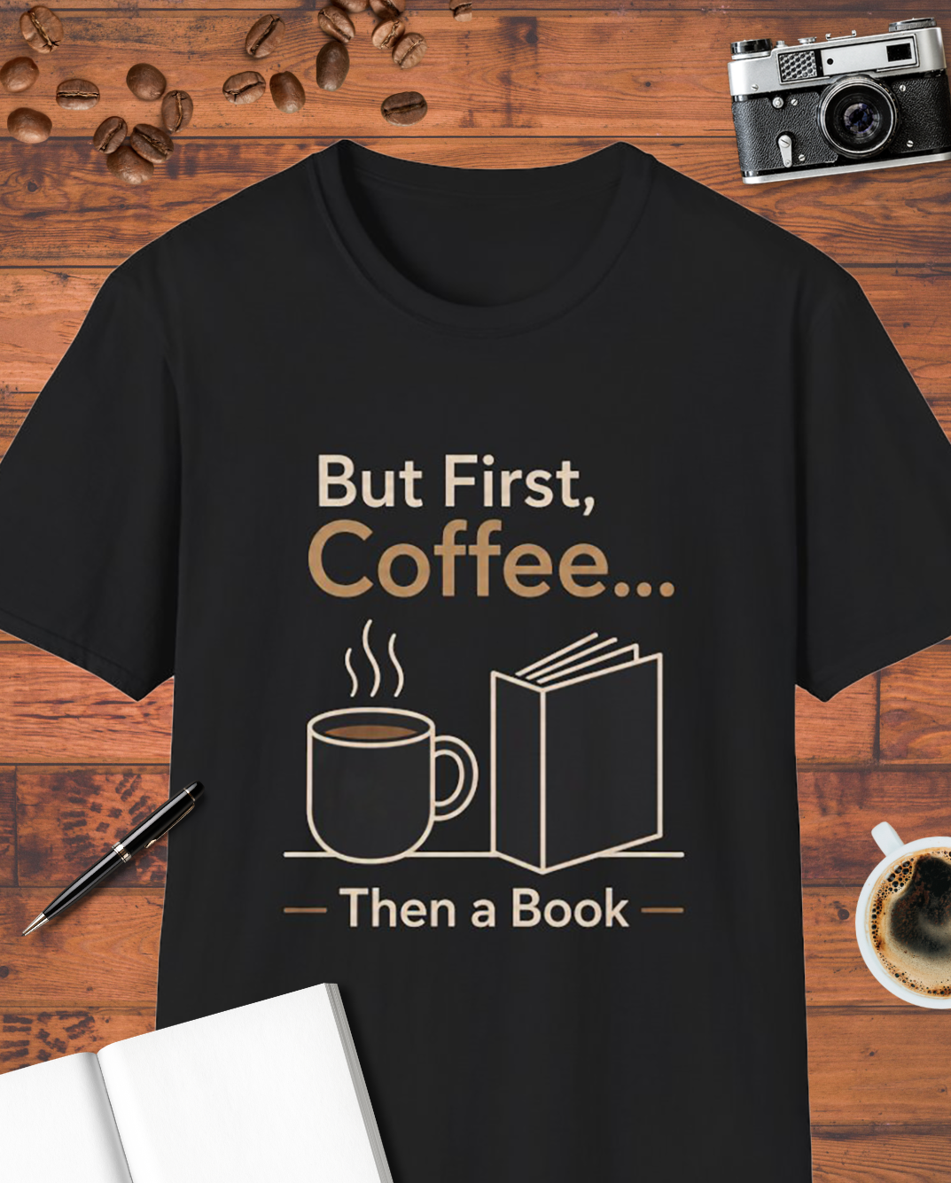 But First Coffee Then a Book T-Shirt