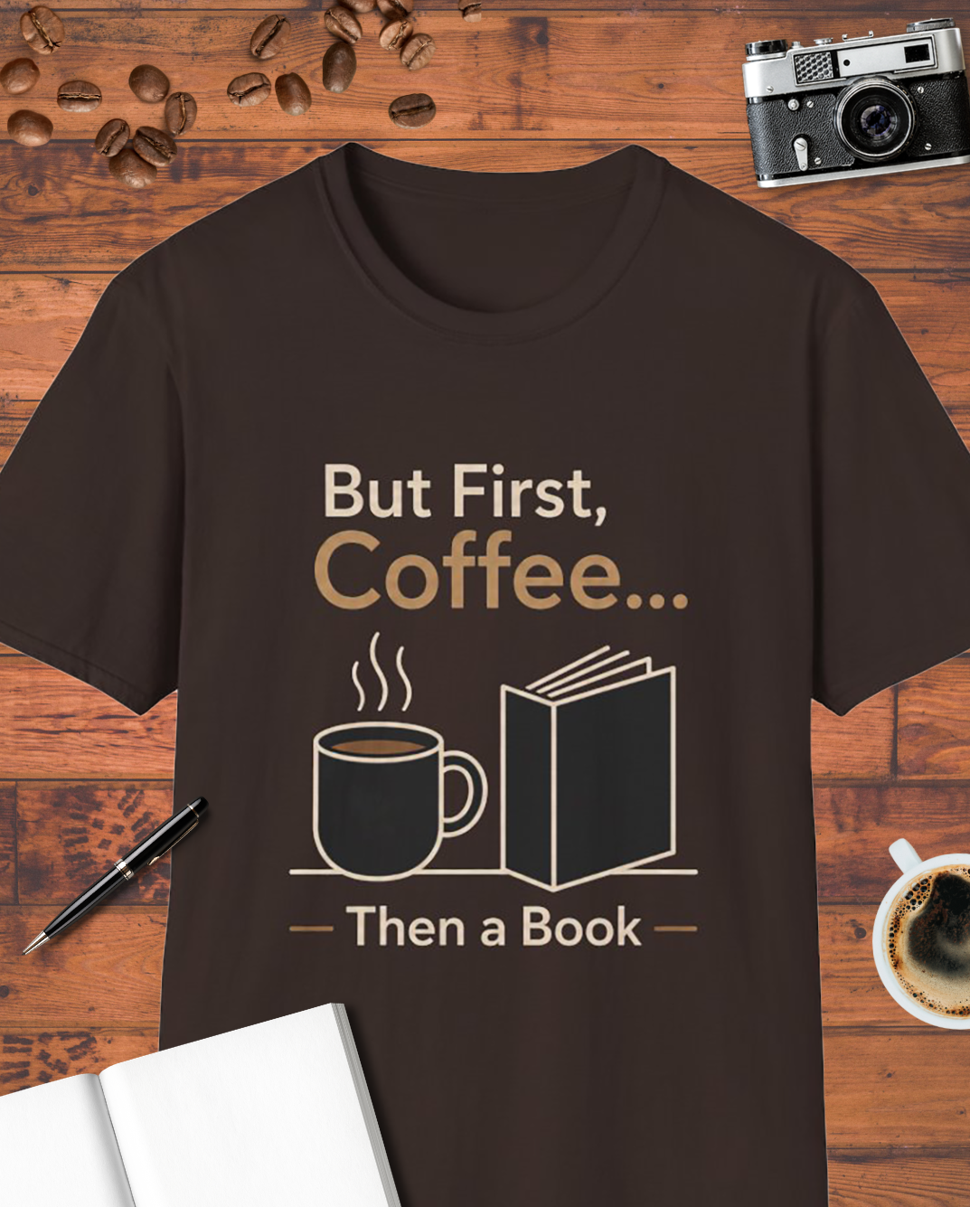 But First Coffee Then a Book T-Shirt