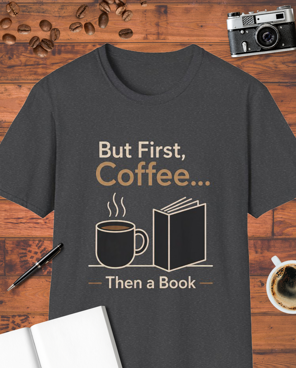 But First Coffee Then a Book T-Shirt