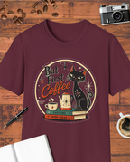 But First Coffee Atomic Cat T-Shirt