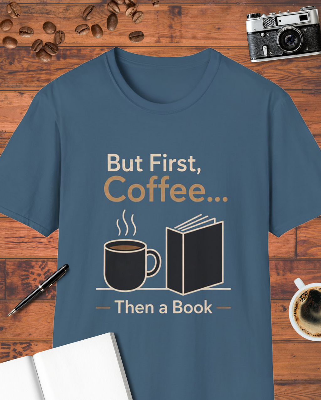 But First Coffee Then a Book T-Shirt