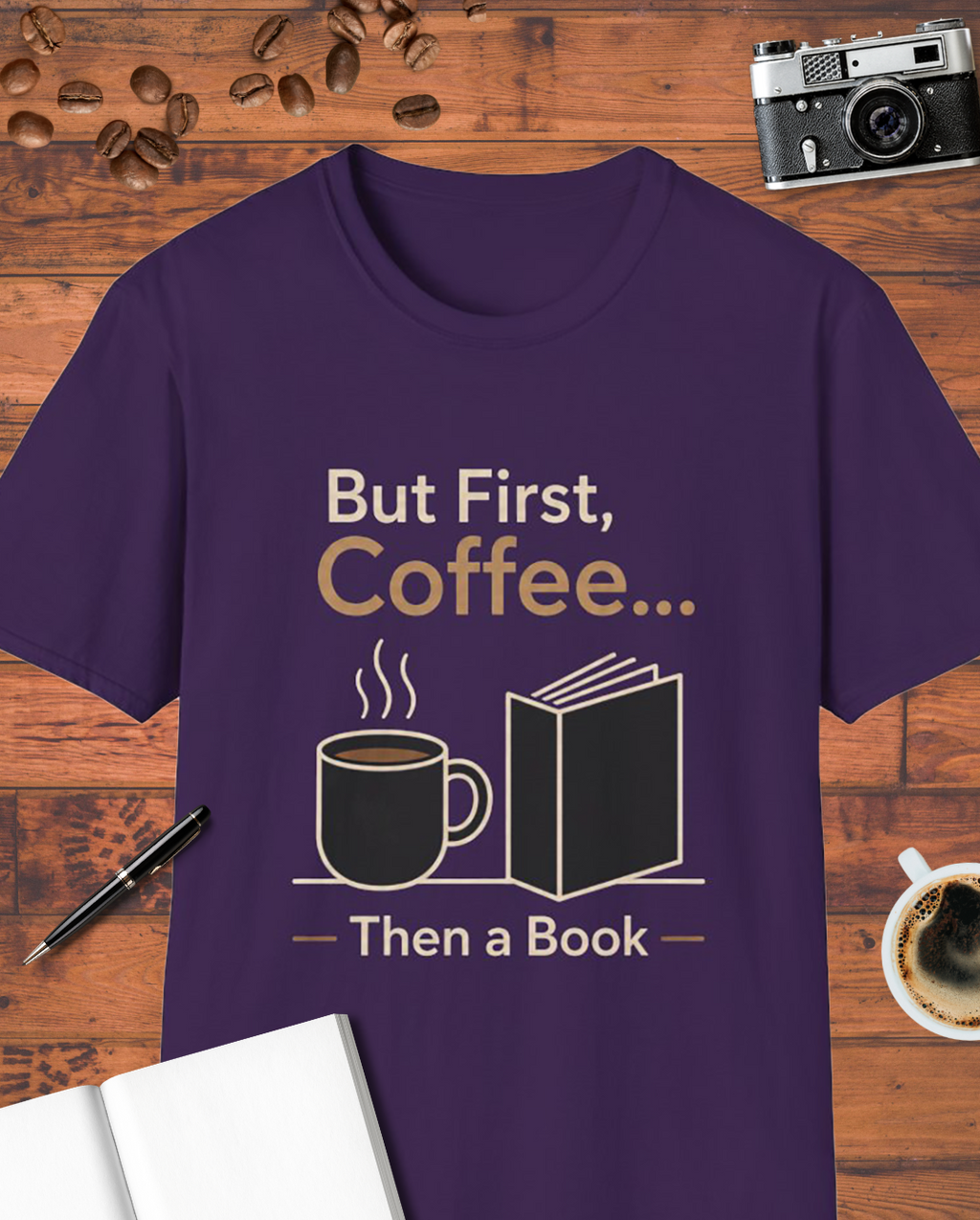 But First Coffee Then a Book T-Shirt