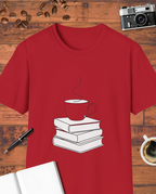 Coffee and Books Simple T-Shirt