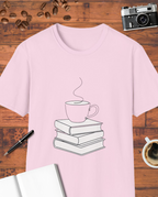 Coffee and Books Simple T-Shirt