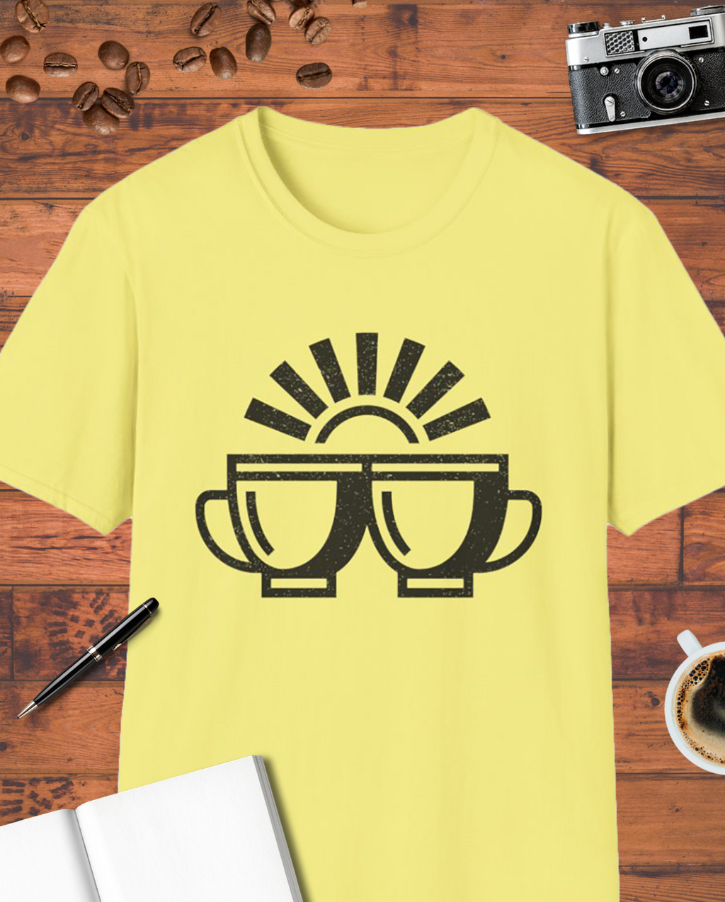 Coffee Cup Sunrise T-Shirt
