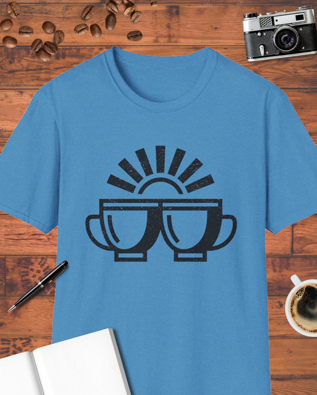 Coffee Cup Sunrise T-Shirt