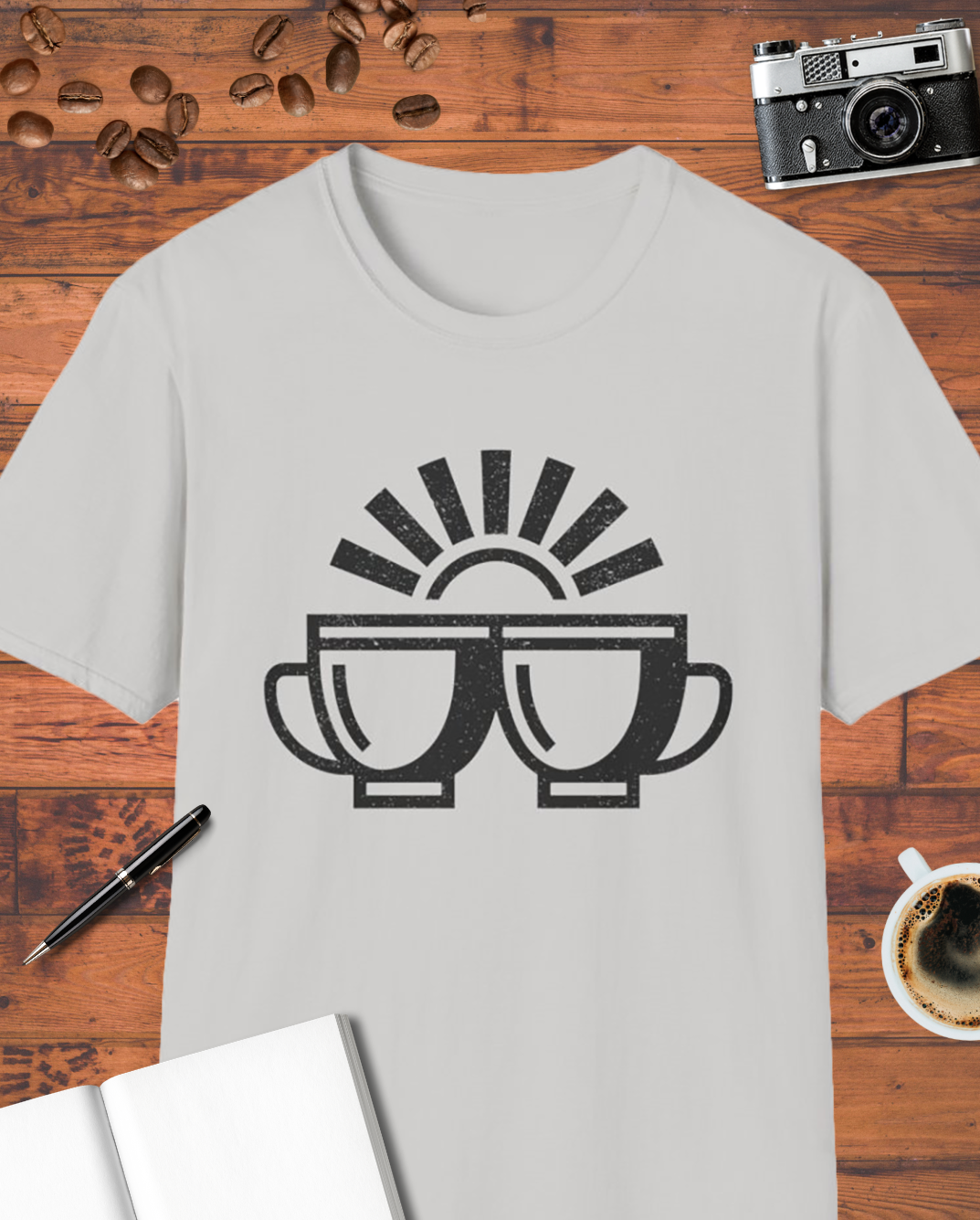 Coffee Cup Sunrise T-Shirt