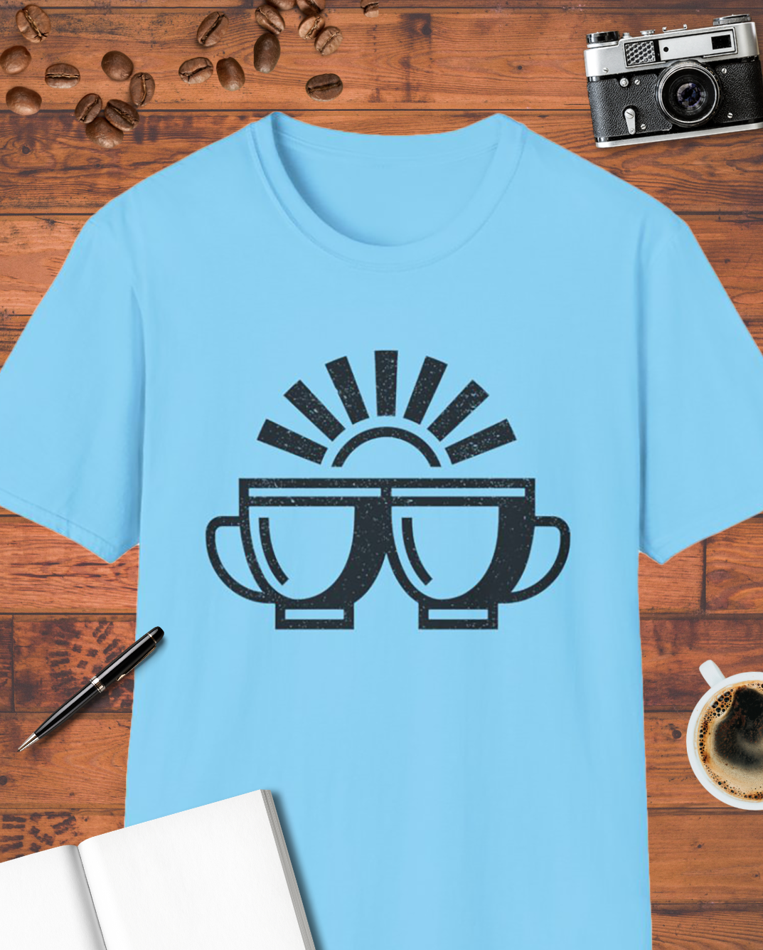 Coffee Cup Sunrise T-Shirt