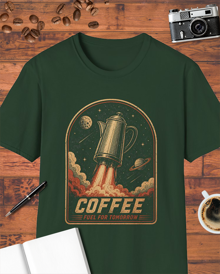 Coffee Fuel for Tomorrow T-Shirt