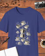 Coffee RPG Dice Gamer Moka Pot T-Shirt