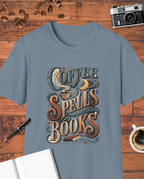 Coffee Spells Books T-Shirt