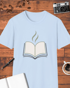 Coffee Steam Book T-Shirt