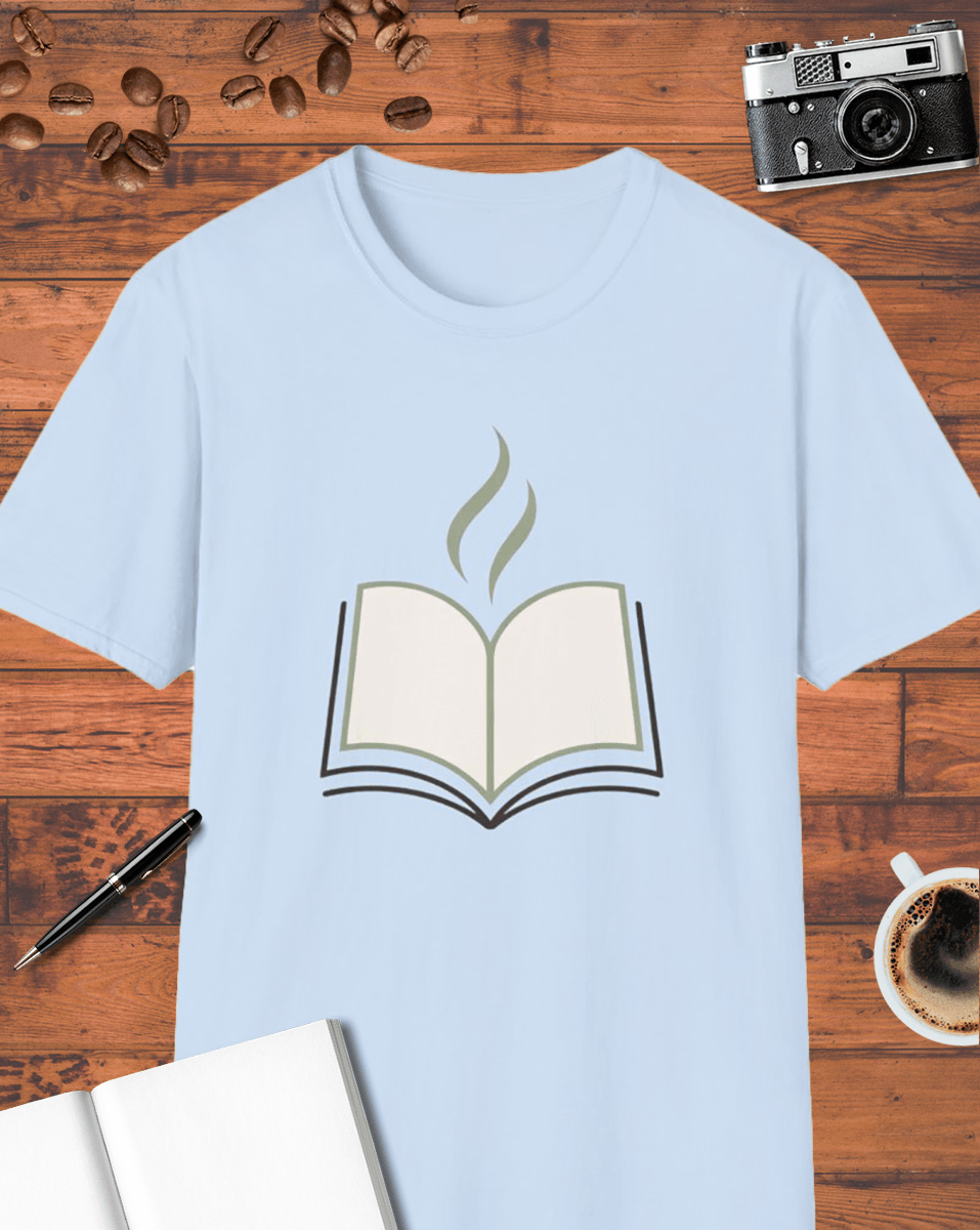 Coffee Steam Book T-Shirt