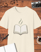 Coffee Steam Book T-Shirt