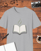 Coffee Steam Book T-Shirt