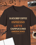 Coffee Types T-Shirt