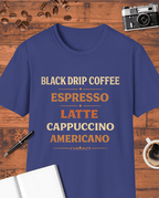 Coffee Types T-Shirt