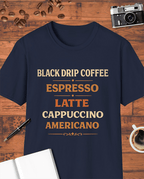 Coffee Types T-Shirt