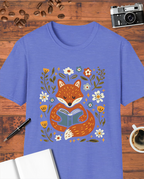 Cozy Reading Fox T-Shirt