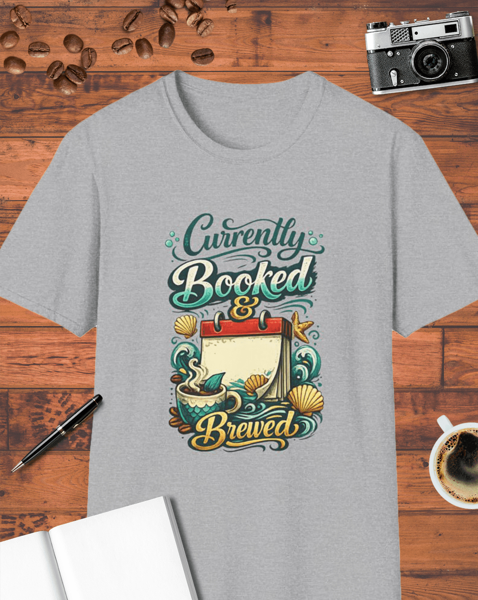 Currently Booked and Brewed T-Shirt