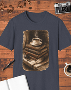 Dark Academia Coffee & Books T-Shirt