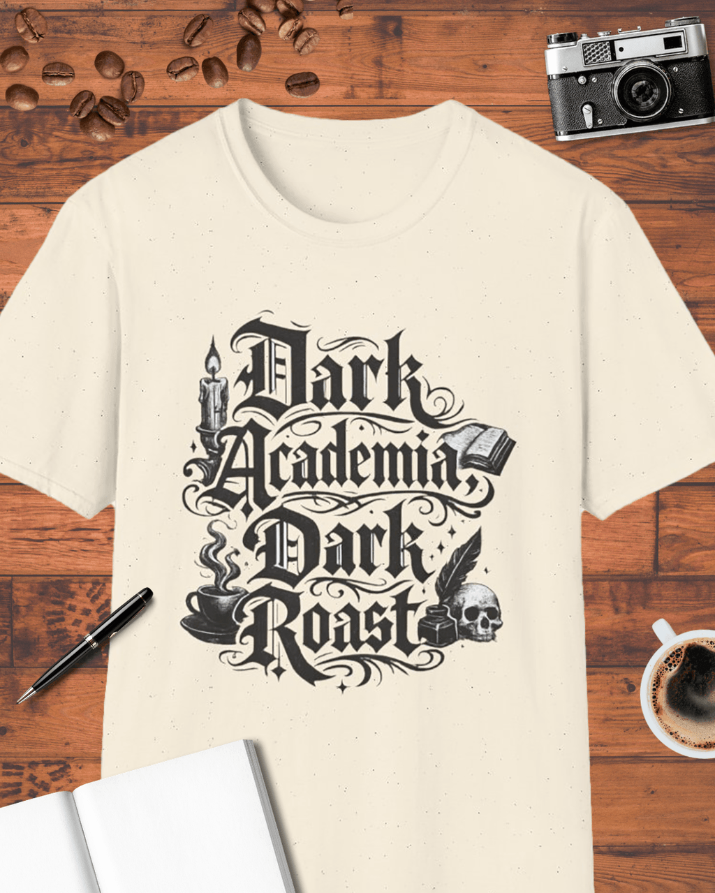 Dark Academia Dark Roast T-Shirt
