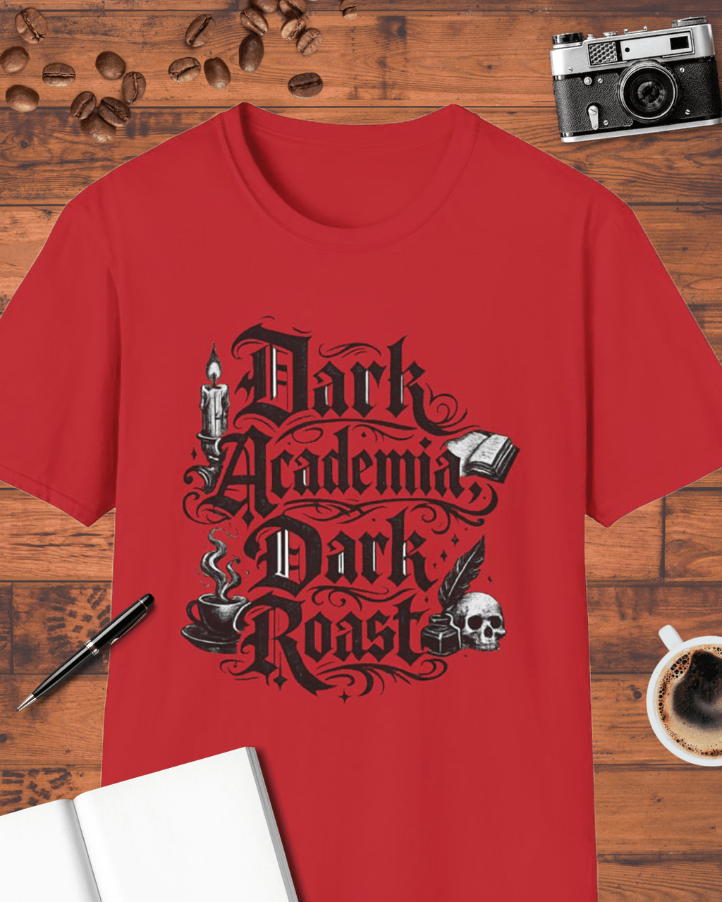 Dark Academia Dark Roast T-Shirt