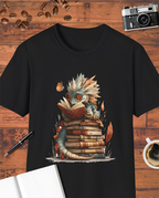 Dragon Reading Book T-Shirt
