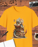 Dragon Reading Book T-Shirt